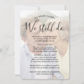 Invitation N'IMPORTE QUEL Anniversaire 2 Photo Overlay Nous F (Devant)