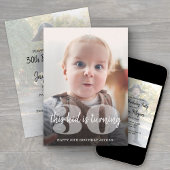 Invitation N'IMPORTE QUEL Anniversaire "This Kid" Simple Mode