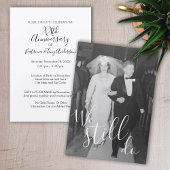 Invitation N'IMPORTE QUELLE ANNÉE - Anniversaire Mariage & Ph