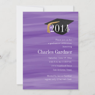 Invitation N'importe quelle couleur de l'aquarelle Laver avec