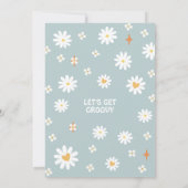 Invitation NINE est Vibe Daisy Hippie les années 70 Retro Ann (Dos)