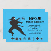 Invitation Ninja (Devant / Derrière)