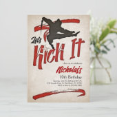 Invitation Ninja (Debout devant)