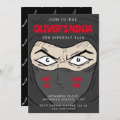Invitation Ninja (Devant / Derrière)