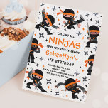 Invitation Ninja Anniversaire Karate Arts Martiaux Anniversai<br><div class="desc">Ninja Anniversaire Karate Arts Martiaux Anniversaire Fête Invitation</div>