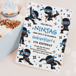 Invitation Ninja Anniversaire Karate Arts Martiaux Anniversai<br><div class="desc">Ninja Anniversaire Karate Arts Martiaux Anniversaire Fête Invitation</div>
