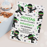 Invitation Ninja Anniversaire Karate Arts Martiaux Anniversai<br><div class="desc">Ninja Anniversaire Karate Arts Martiaux Anniversaire Fête Invitation</div>