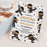 Ninja Anniversaire Karate Arts Martiaux Anniversai