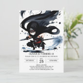 Invitation Ninja Martial Arts Whimsday (Debout devant)