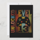 INVITATION NIVEAU 13 DÉBLOQUÉ (Devant)