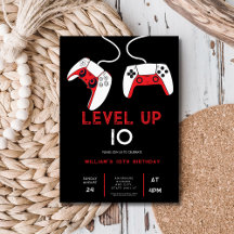 niveau supérieur 10 jeu vidéo à la fête d'annivers