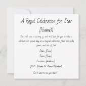 Invitation Noah's Ark Personalize Custom (Dos)