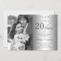 Noces d'argent 20 ans de mariage avec photo