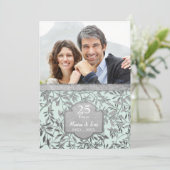 Invitation Noces d'argent 25e anniversaire de mariage (Debout devant)