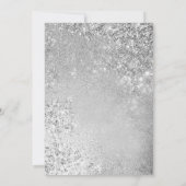 Invitation Noces d'argent de 60e anniversaire de mariage (Dos)