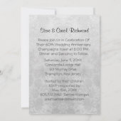 Invitation Noces de diamant 60 ans de mariage (Dos)