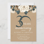 Invitation Noces de perle 30e anniversaire de mariage (Devant)