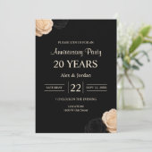 Invitation Noces de Rose Noire (Debout devant)