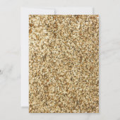 Invitation Noces de rubis 40ème anniversaire de mariage paill (Dos)