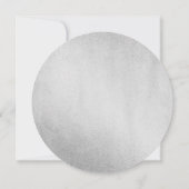 Invitation Noces de silver 25 Ans Anniversaire de Mariage Fle (Dos)