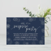 Invitation Noces de silver | 25e anniversaire de mariage Mode (Debout devant)