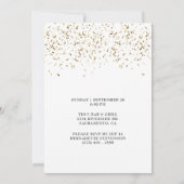 Invitation Noces d'or (Dos)