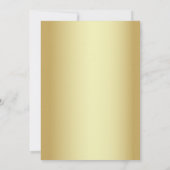Invitation Noces d'or : 50 ans de mariage (Dos)