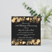 Invitation Noces d'or 50 ans de mariage (Debout devant)