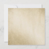 Invitation Noces d'or 50 ans de mariage Fleurs blanches (Dos)