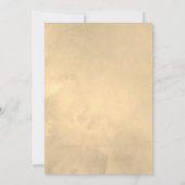 Invitation Noces d'or rose et rose blush pour 50 ans de maria (Dos)