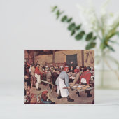 Invitation Noces paysannes de Pieter Bruegel l'Ancien (Debout devant)