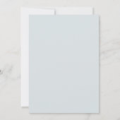 Invitation Noces Slate Rouge Somber Flora (Dos)