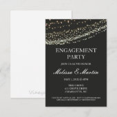 Invitation nocturne à la chaîne de la partie d'eng (Devant / Derrière)