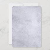 Invitation Nocturne Floral Chic Diamond Bridal Brunch Douche (Dos)