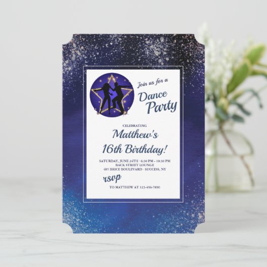 Invitation nocturne stellaire (Debout devant)