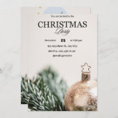 Invitation Noël (Devant / Derrière)