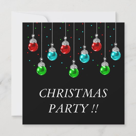 Invitation Noël (Devant)