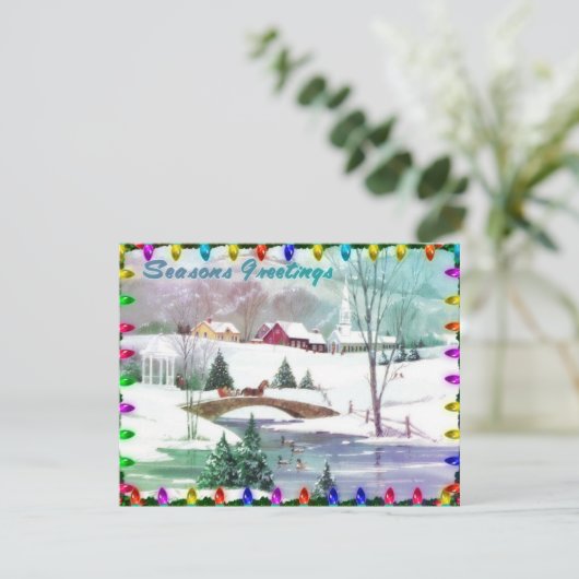 Invitation Noël (Debout devant)