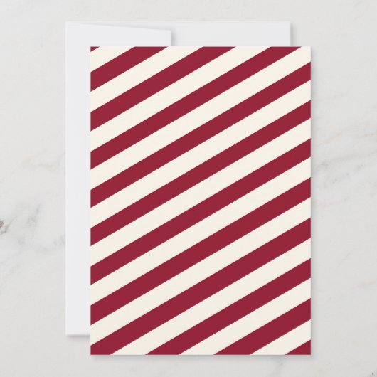 Invitation Noël (Dos)