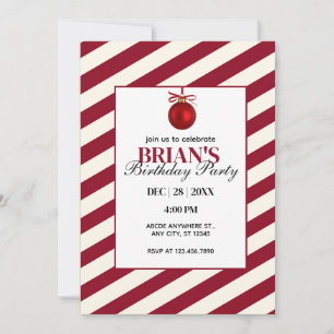 Invitation Noël