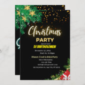 Invitation Noël (Devant / Derrière)