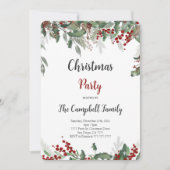 Invitation Noël (Devant)