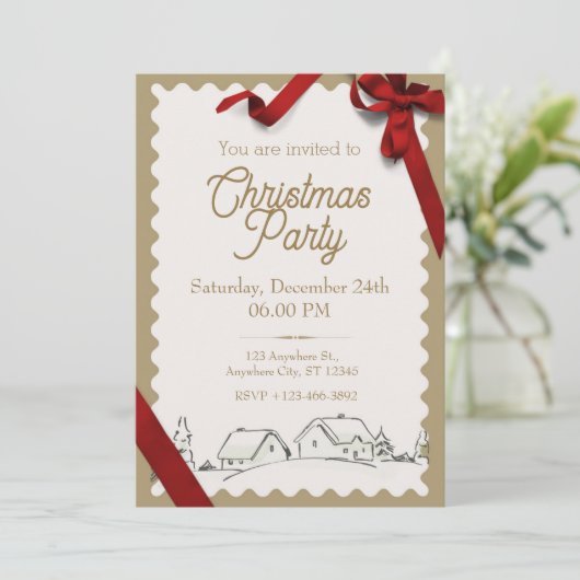 Invitation | Noël (Debout devant)