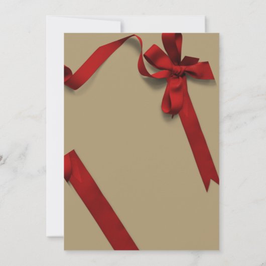 Invitation | Noël (Dos)