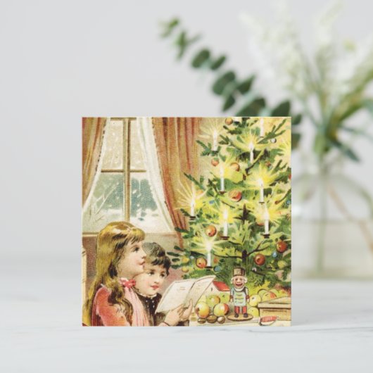 Invitation Noël 1902 (Debout devant)