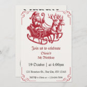 Invitation Noël 2024 (Devant / Derrière)