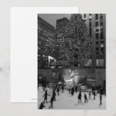 Invitation Noël à Rockefeller | Vide (Devant / Derrière)