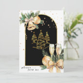 Invitation *~* Noël AP 20 Fête d'entreprise Fête famille Vaca (Debout devant)