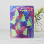 INVITATION NOËL ARBRE - FÊTE (Debout devant)