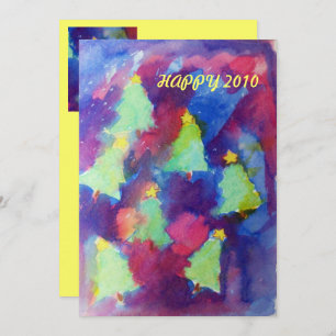 INVITATION NOËL ARBRE - FÊTE